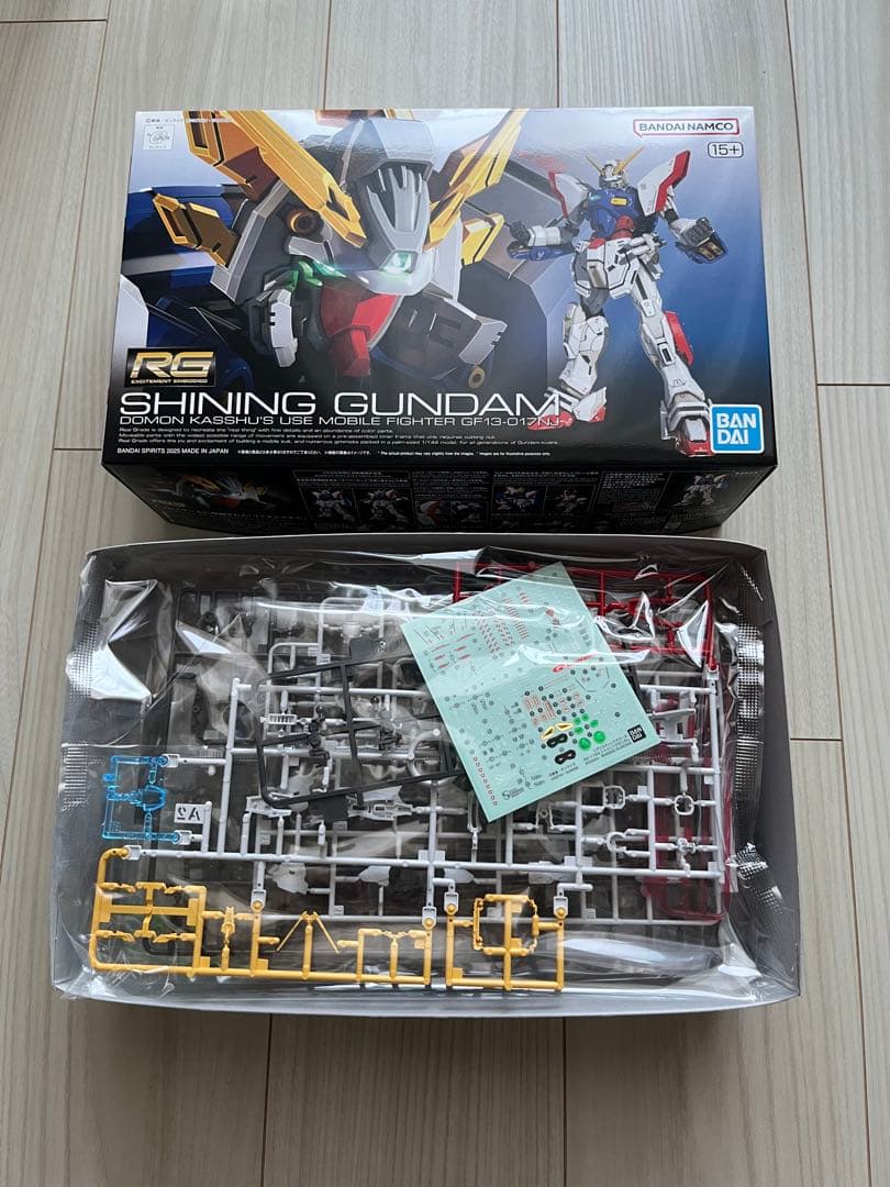 RG シャイニングガンダム RG ゴッドガンダム 2個セット