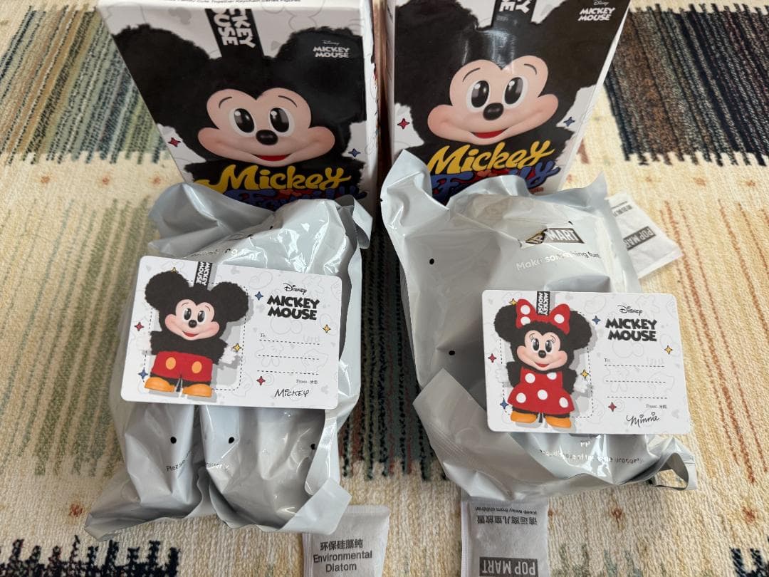 「セット販売」pop mart ディズニー ミッキー・ミニー キーホルダー
