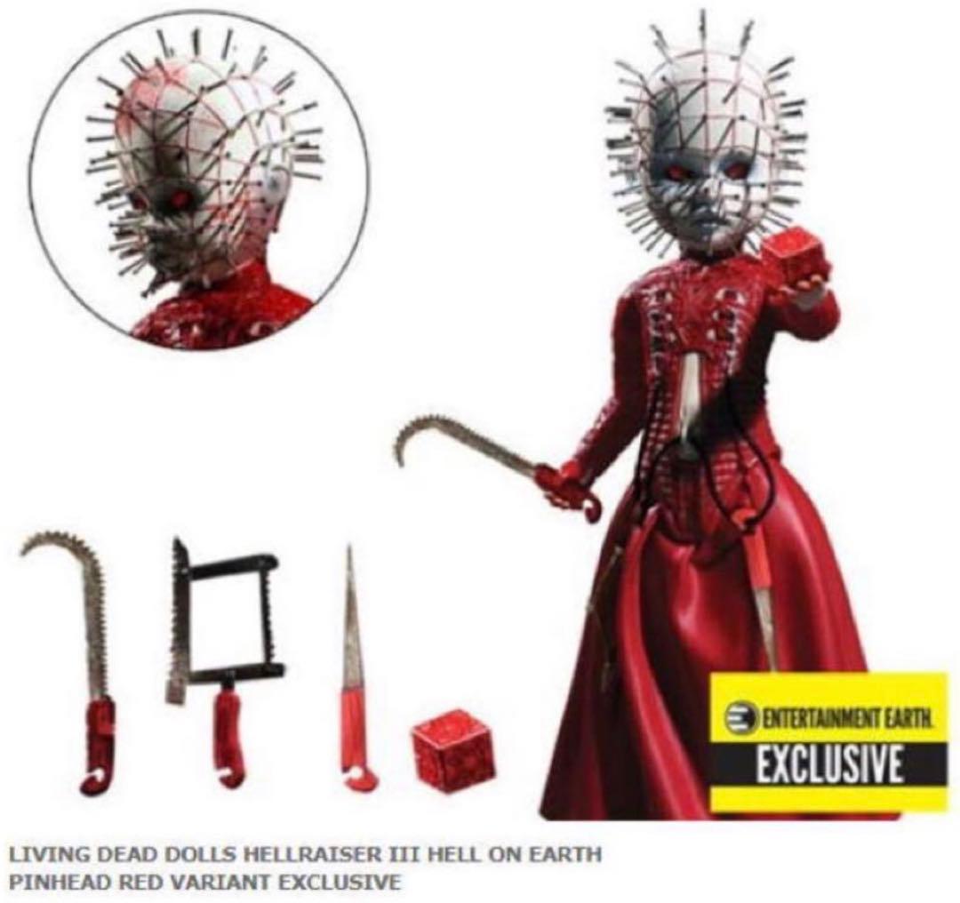 希少　リビングデッドドールズ ヘルレイザー　ピンヘッド レッドバリアント