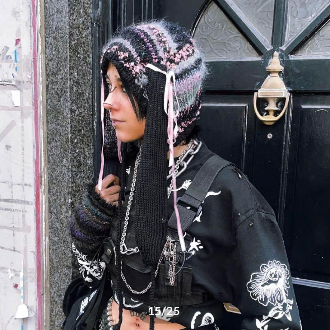 rurumu: usa-mimi knit cap 縷縷夢兎 - メルカリ