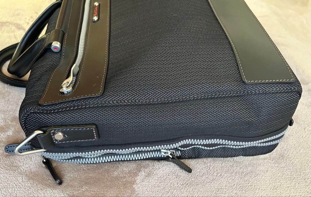 PaulSmith ポールスミス ビジネスバッグ ヘリンボーン 2way 黒