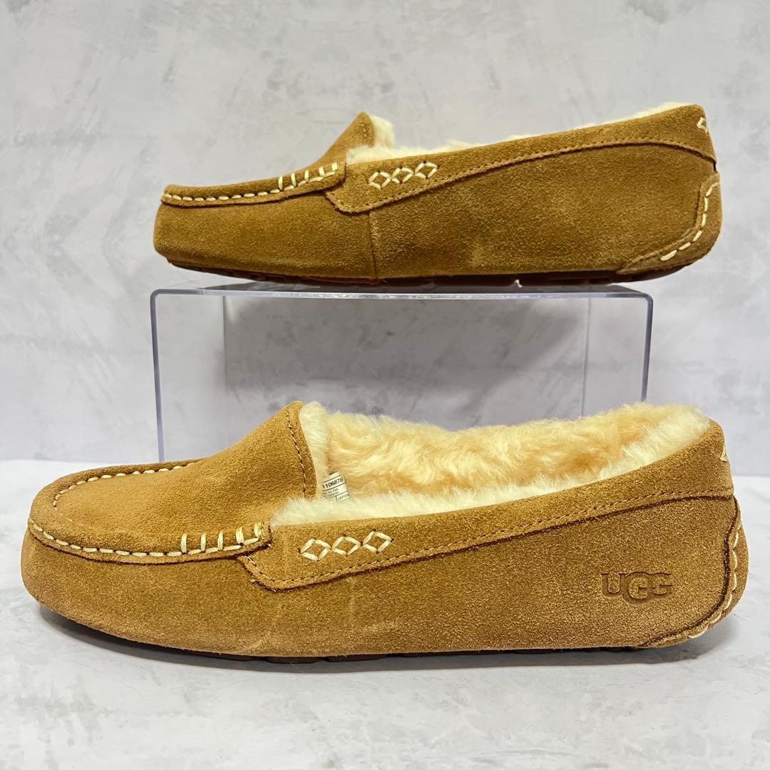 ❣️未使用級❣️UGG アンスレー モカシン チェスナット 25cm