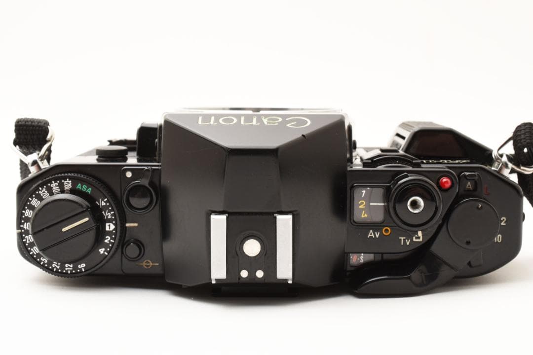 美品 CANON キャノン A-1 フィルムカメラ モルト新品交換済 B477