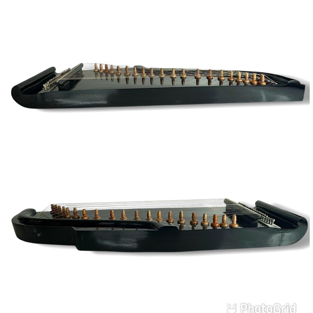 希少】インドネシア 民族楽器 スンダ・シテル 木彫り 希少