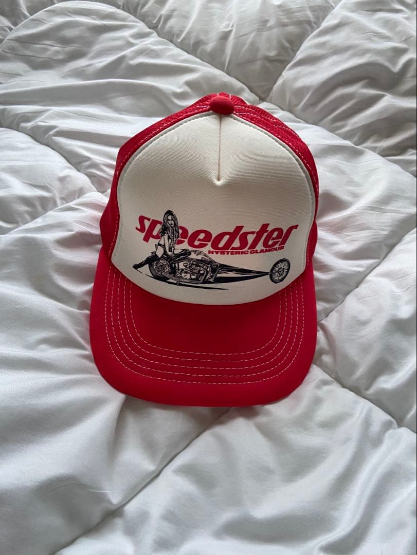 HYSTERIC GLAMOUR speedster トラッカーキャップ スピードスター