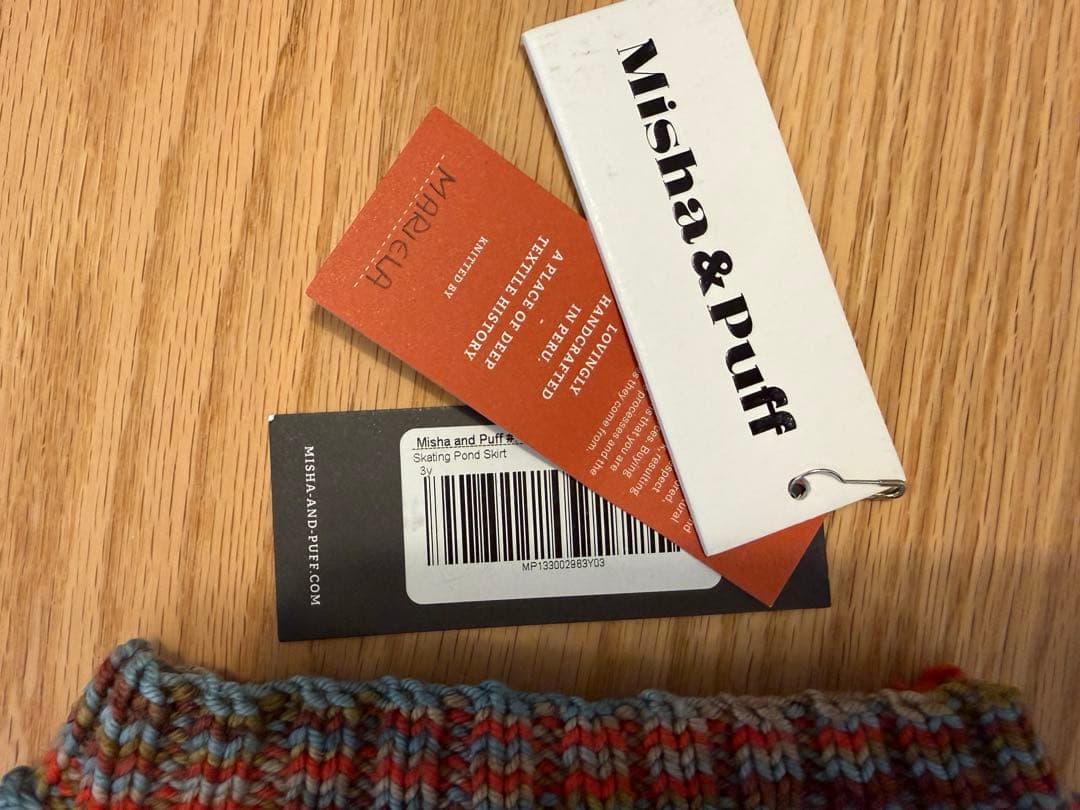 ぽ*こ様 misha&puff skating pond skirt 3Y