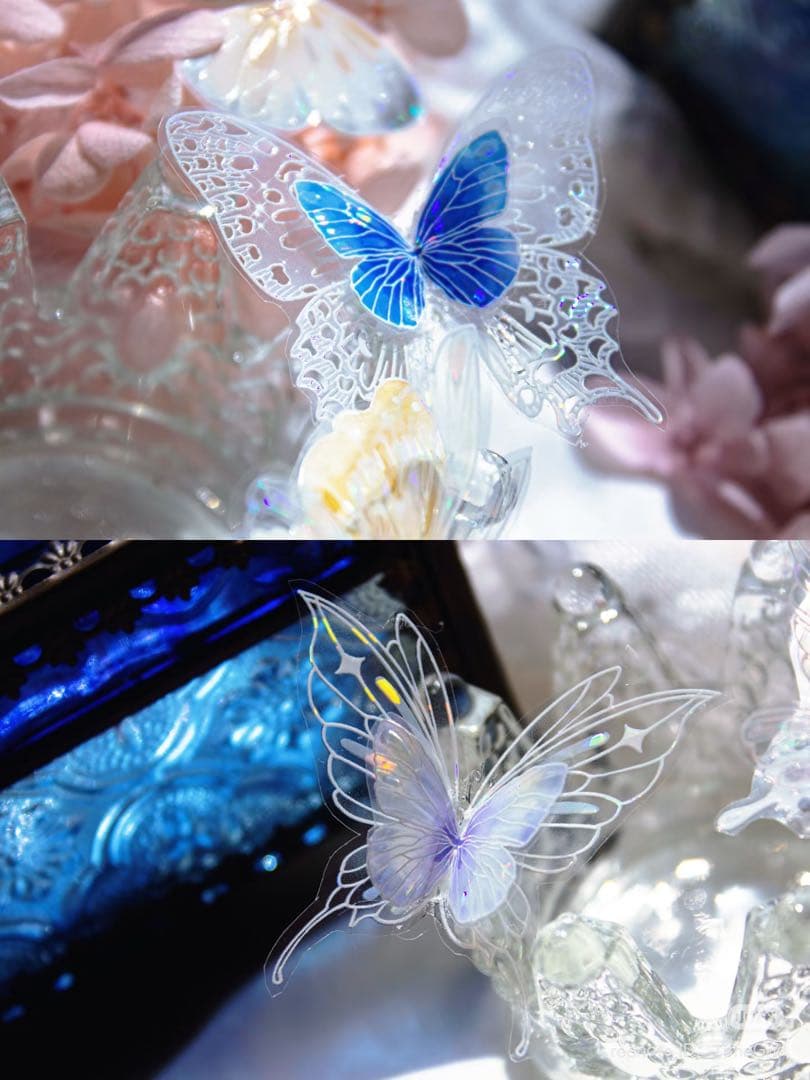 时间格子《虹息之羽》海外マスキングテープ　マステ 【2386】