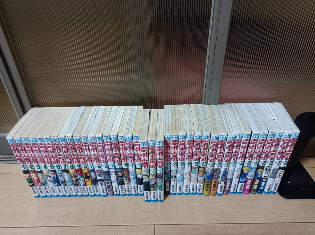 超絶美品 初版 帯付き ハンターハンター HUNTERxHUNTER 全巻