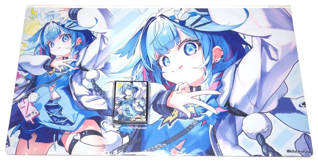 ホロライブ 水宮枢 スリーブ プレイマット セット hololive p_p - メルカリ
