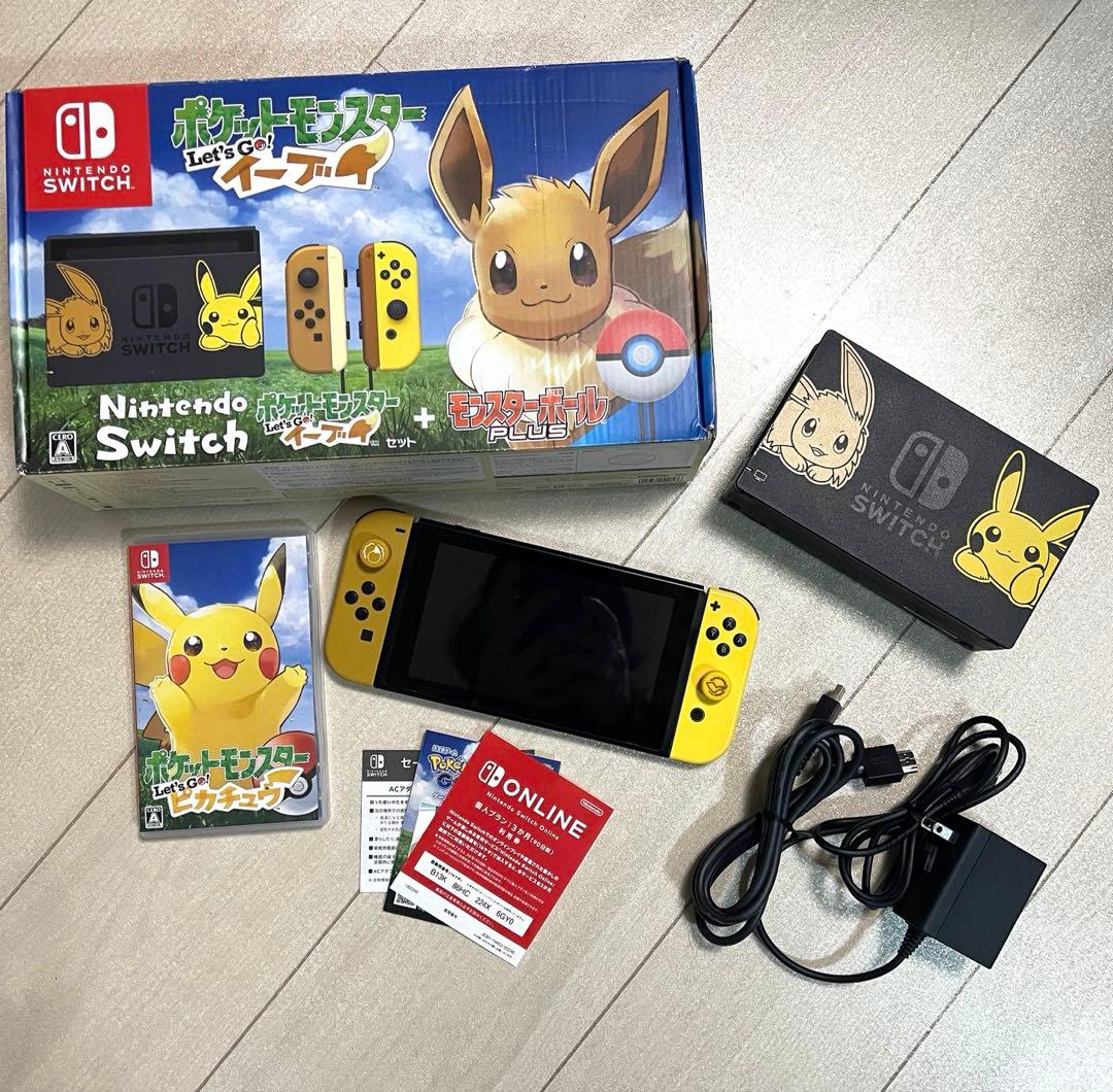 Nintendo Switch 本体 let's goイーブイ