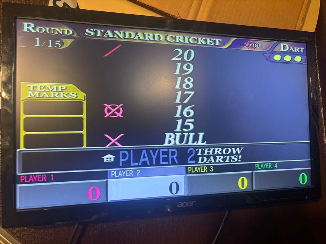 ダーツライブ1用 PC・マザーボード・ダーツマシン