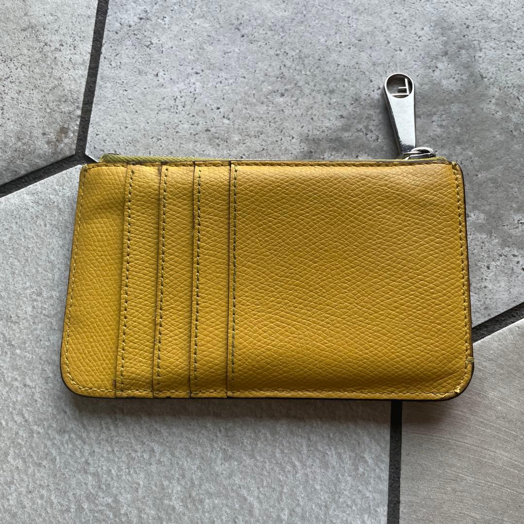 Fendi FFロゴ ケース イエロー