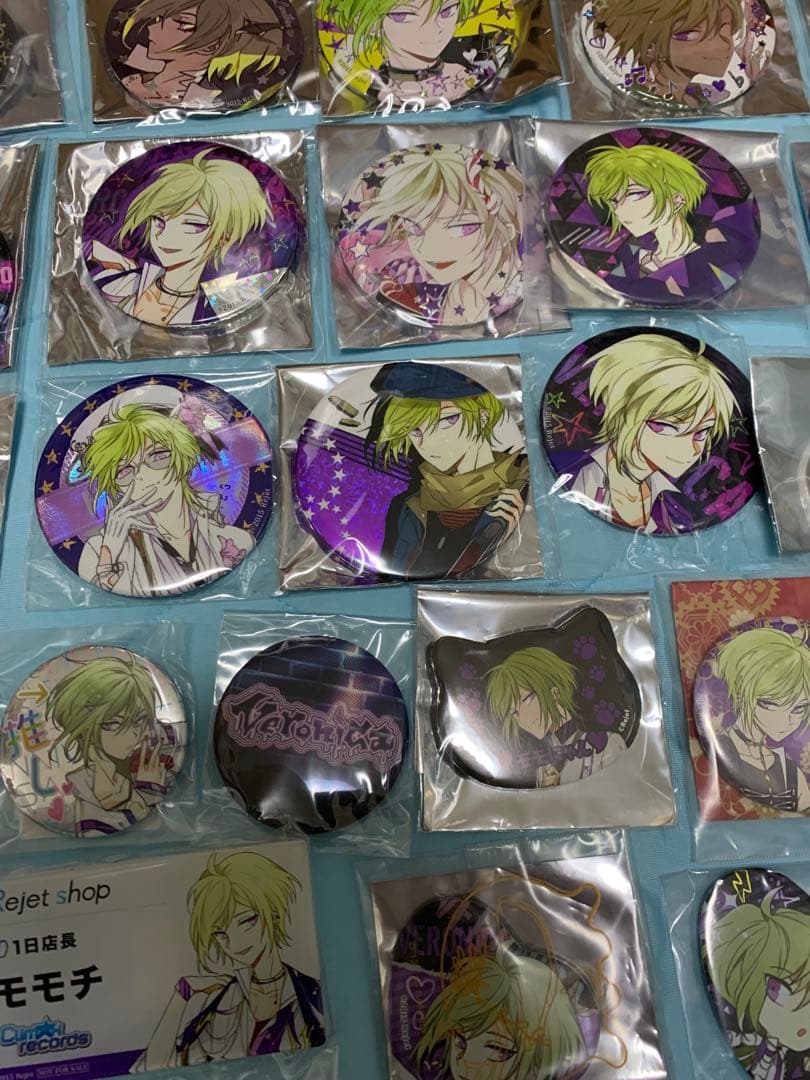 ディアヴォ モモチ 缶バッジ まとめ売り ホロ