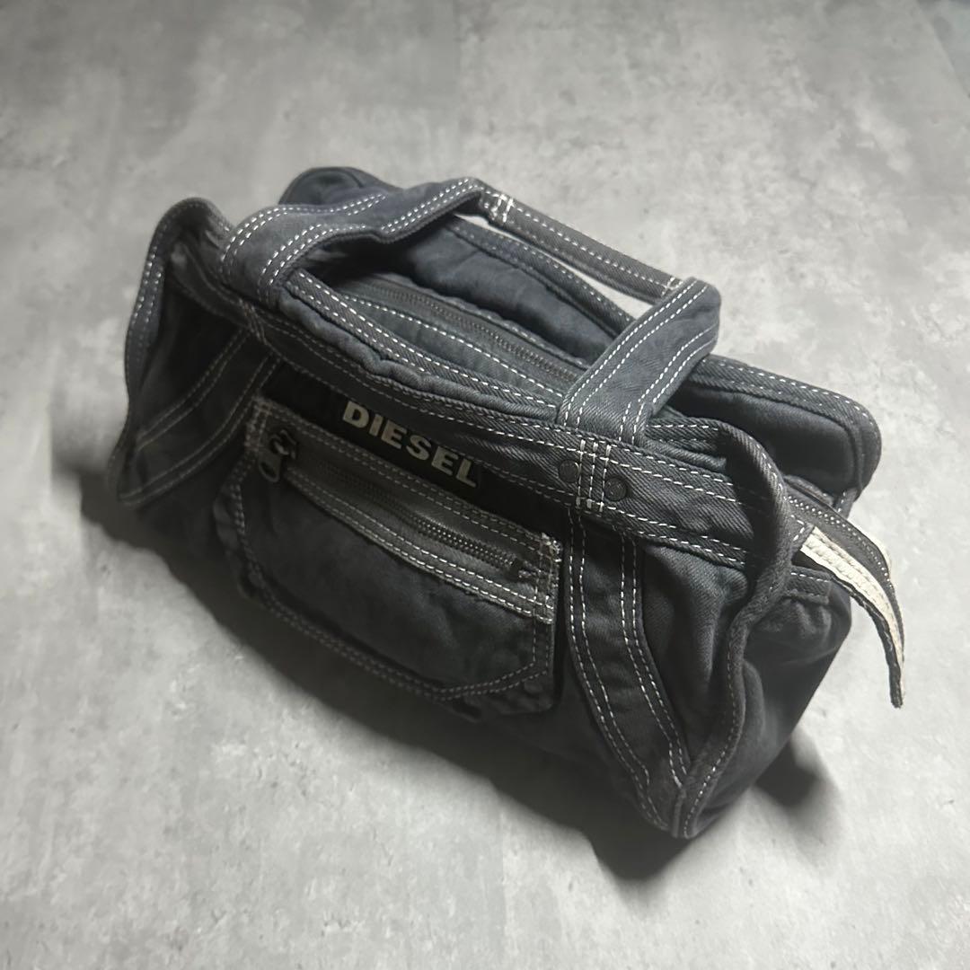 DIESEL archive metal logo ショルダーバッグ Y2K ヴィンテ