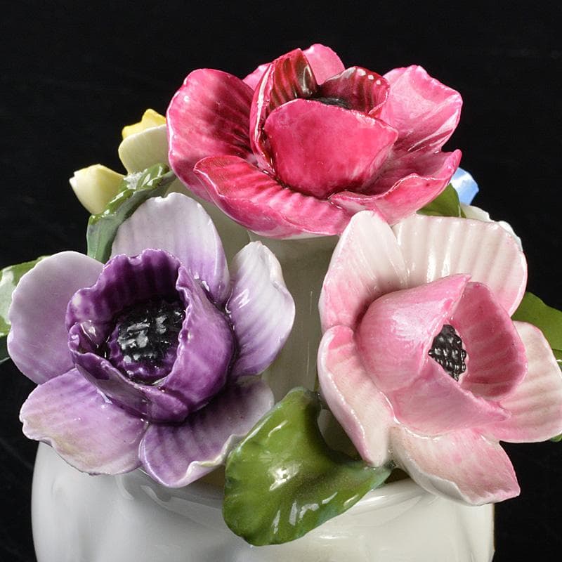 AYNSLEY エインズレイ 陶花 置物 3点まとめて C 6311