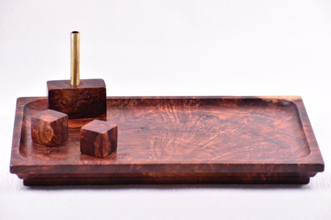 No.384ホンジュラス・ローズウッド瘤のトレー