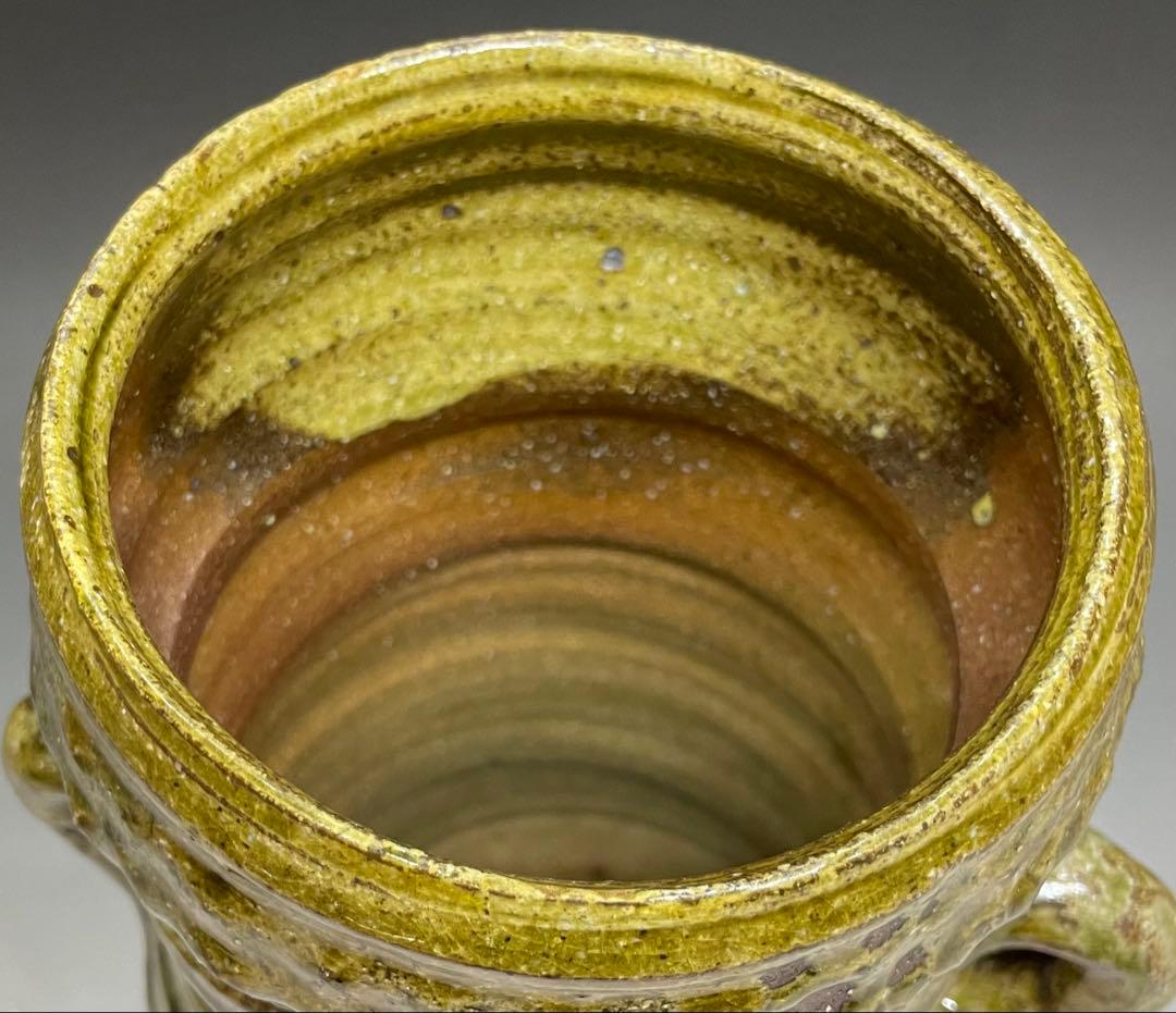 北大路魯山人 伊賀焼 伊賀釉 花入 共箱 i1191 - メルカリ