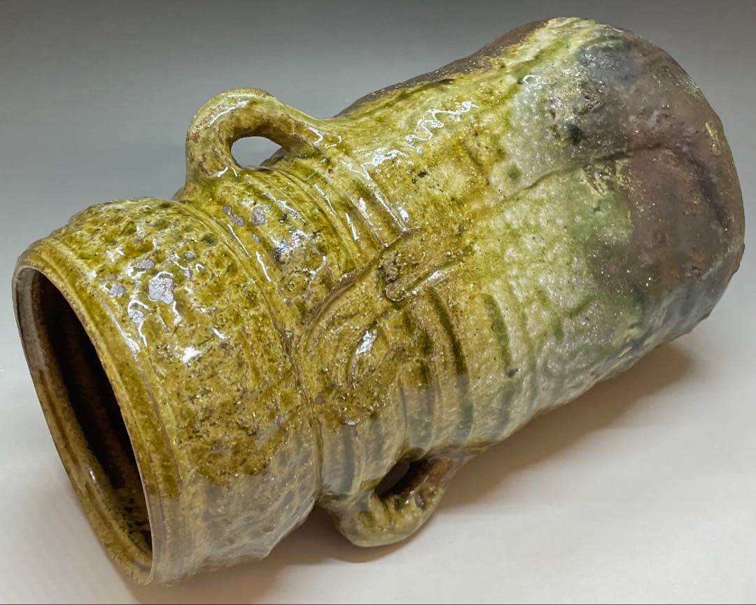 北大路魯山人 伊賀焼 伊賀釉 花入 共箱 i1191 - メルカリ