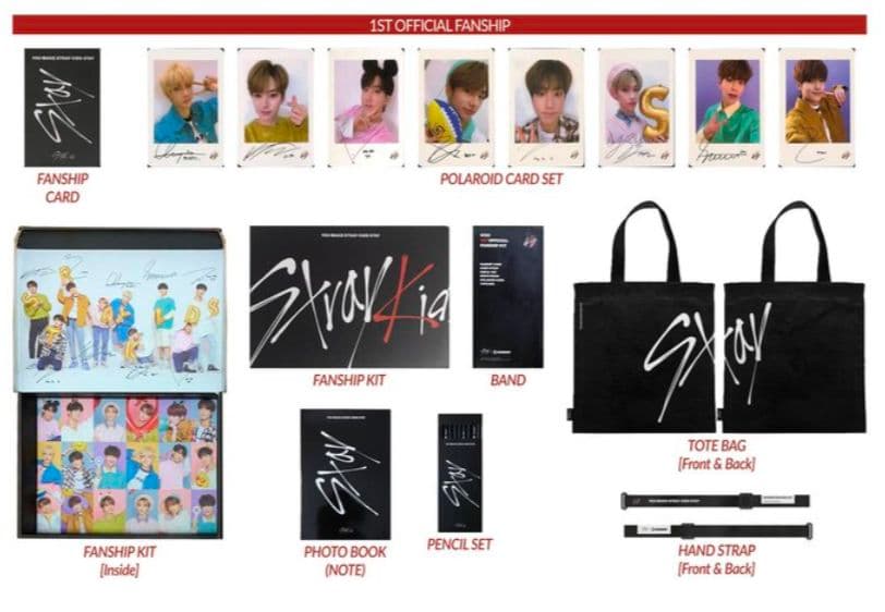 Stray Kids FANSHIP KIT stay 1期 2期 FCキット