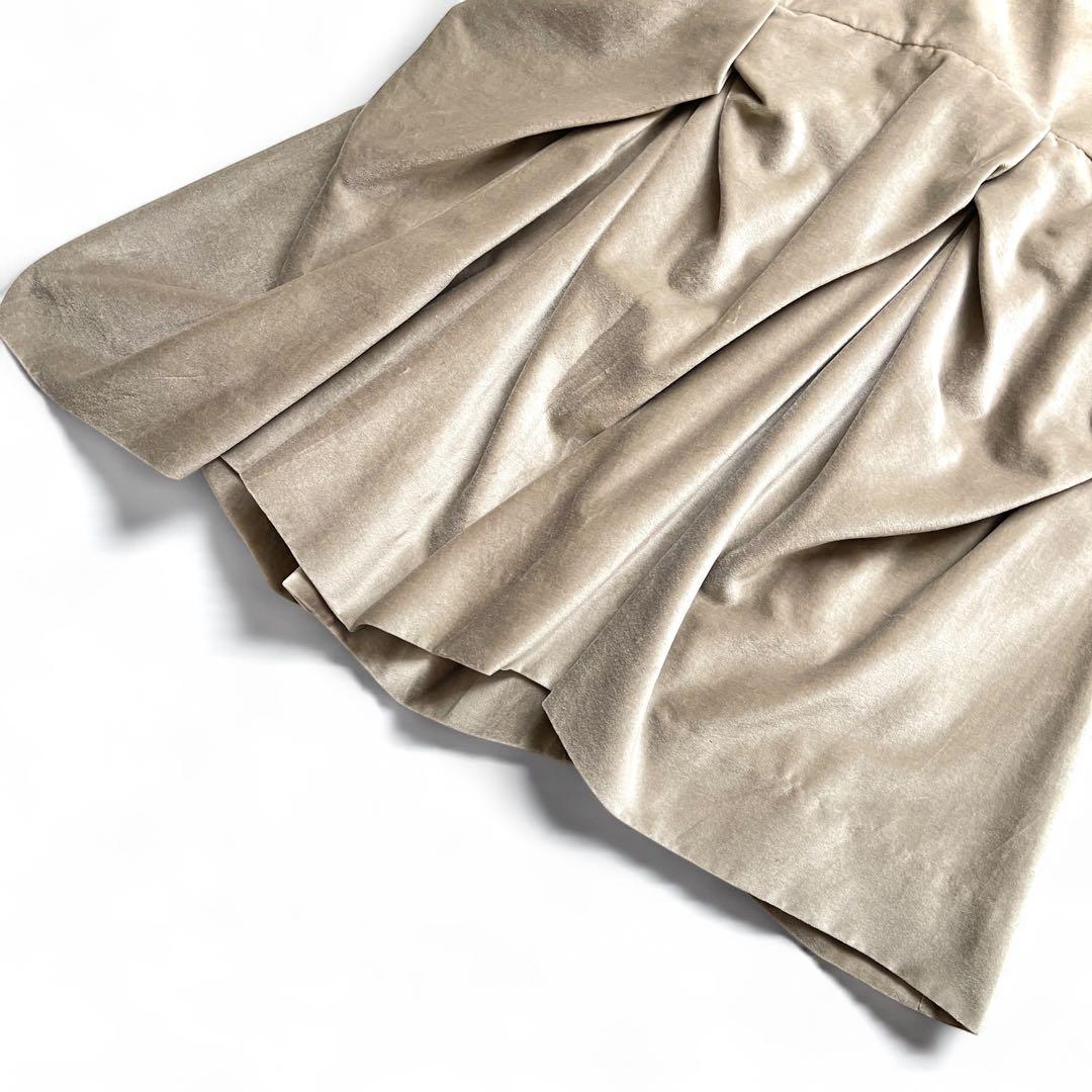 美品 Vivienne Westwood ベロア ドレープ アシメスカート 40