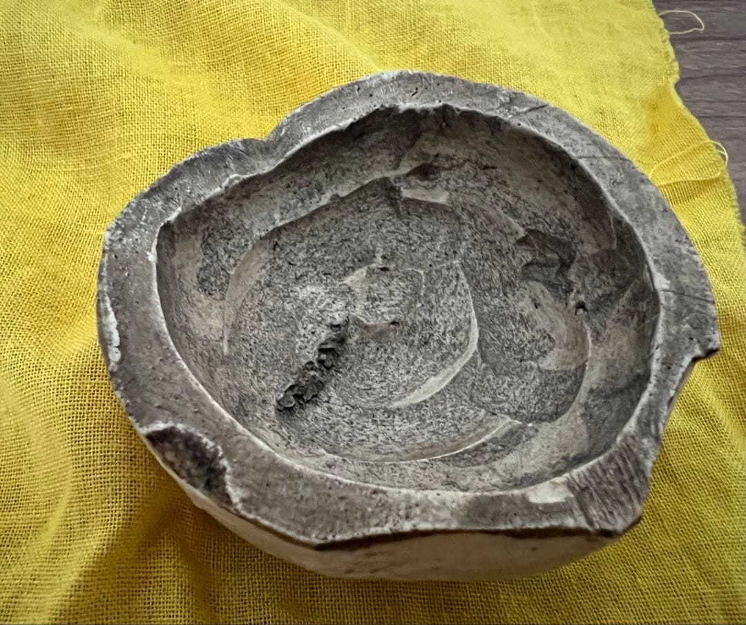 茶道具 志野焼 絵志野 香合(花押有)箱付き 箱書有 江戸千家 如心斎 弧峰