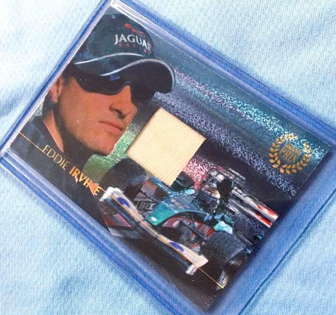 2005 Futera GP エディ・アーバイン F1 実使用メモラビリアカード