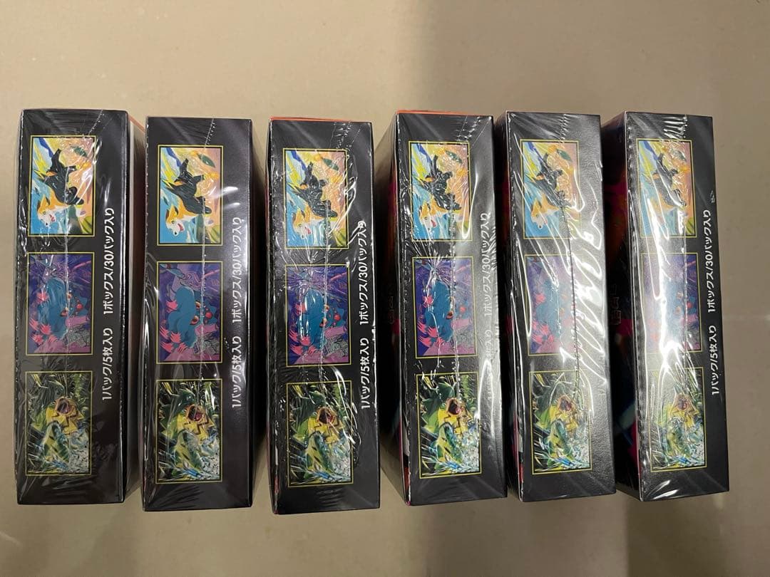 ポケモンカード インフェルノX 6box 新品未開封シュリンク付き