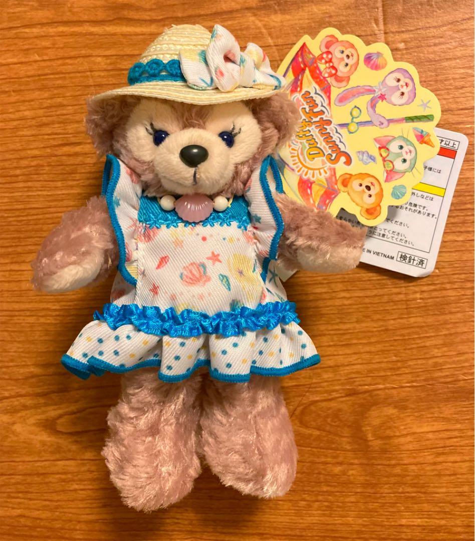 ダッフィー シェリーメイ ぬいぐるみバッジ サニーファン 夏 2019 シェリーメイ ぬいぐるみバッジ サニーファン ダッフィー&フレンズ