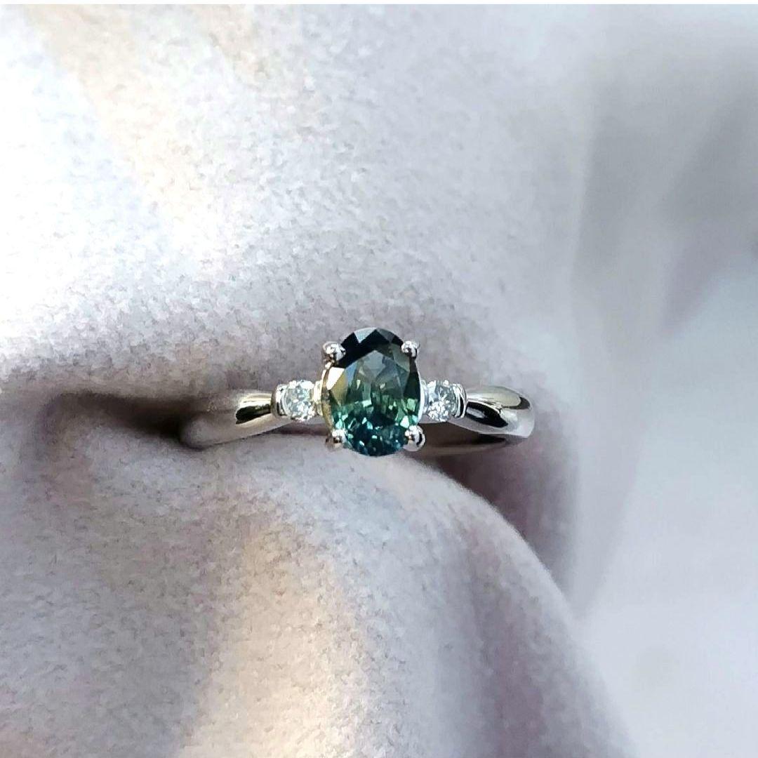 sale【最終価格】極美品 12号 Pt900 サファイア リング 鑑別書付