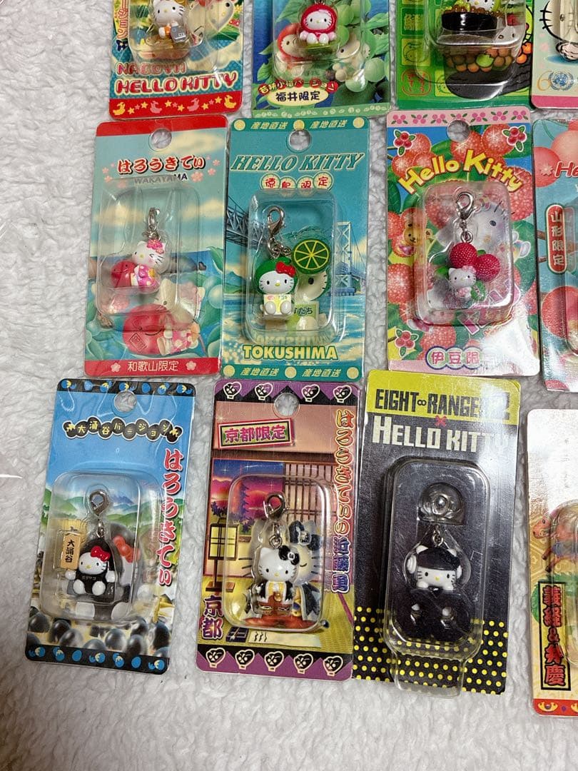 【希少】ご当地キティファスナーマスコットまとめ売り　根付ストラップ　他
