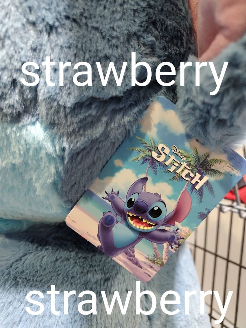 スティッチ　コストコ　特大　ぬいぐるみ　ブランケット付♥　ディズニー