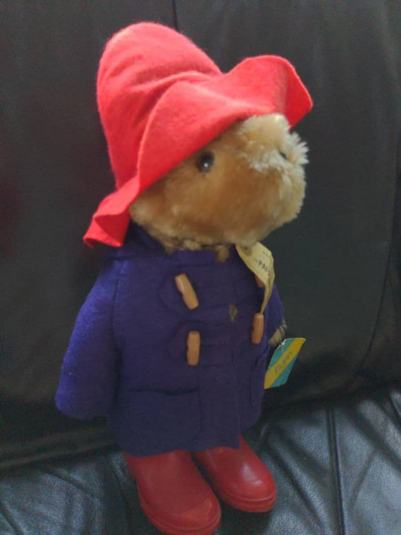 パディントン❤パディントンベア❤ぬいぐるみ❤Eden社製❤紙タグ付❤1981年