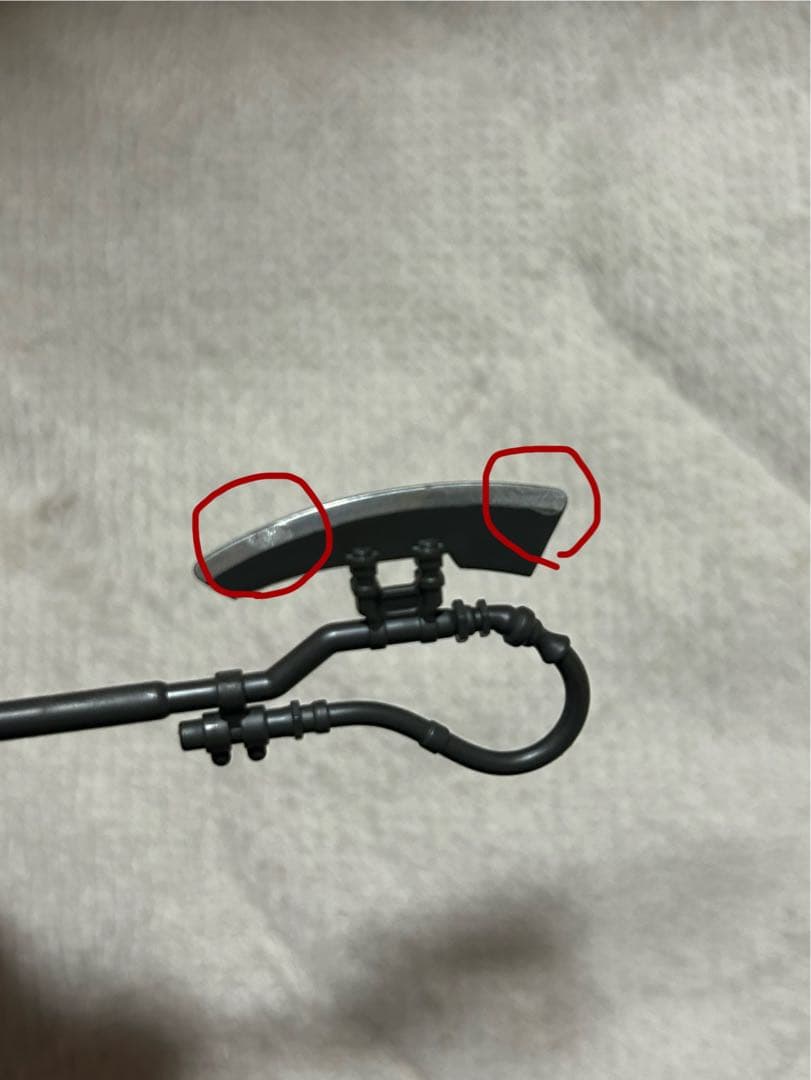 HG 1/144 ジークアクス　赤いガンダム　墨入れ済み　組み立て済み　セット