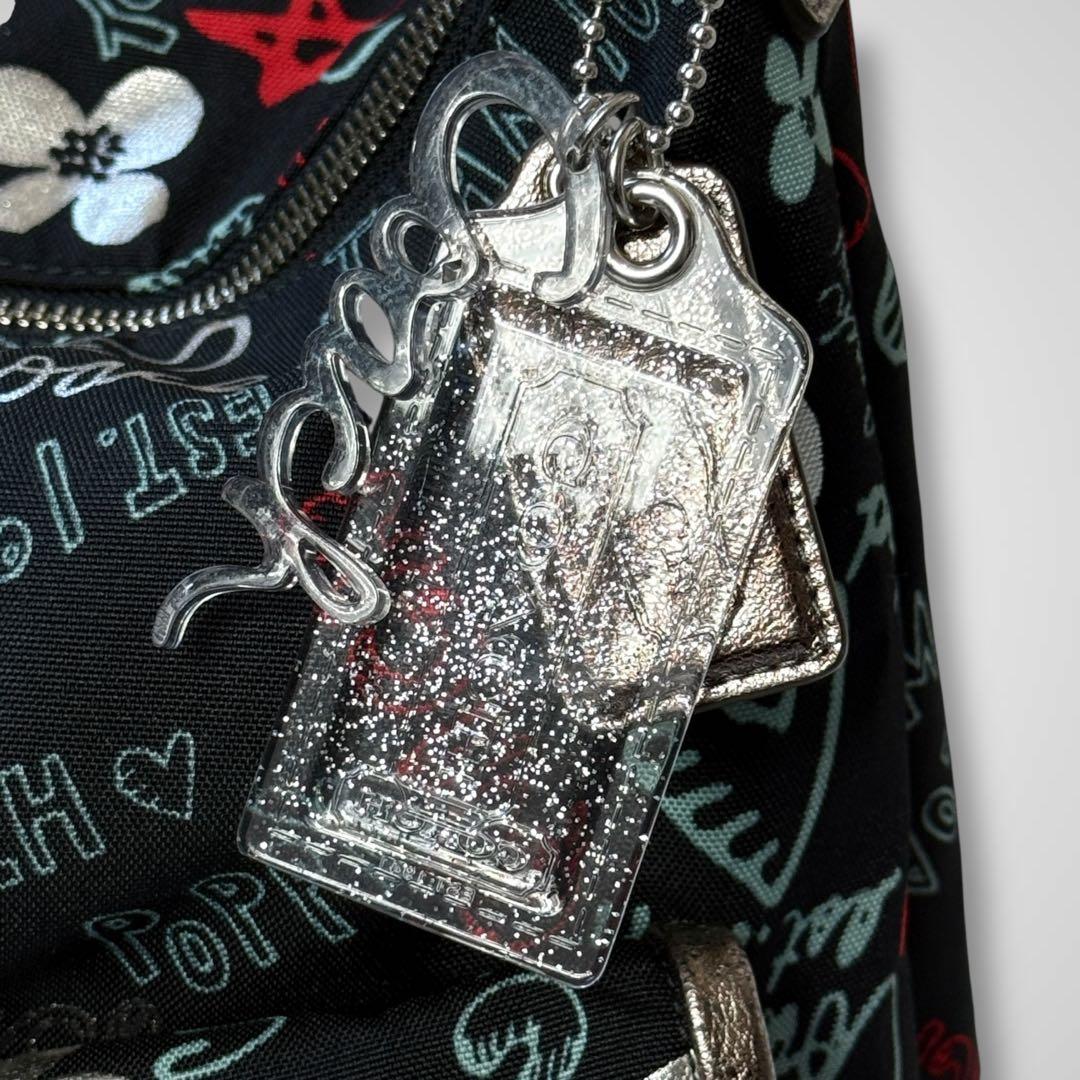 未使用級美品✨COACH POPPYマルチカラー ワンショルダーバッグ y2k