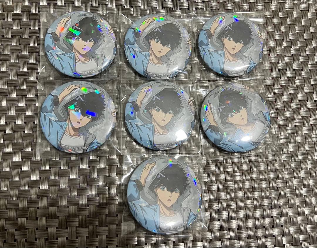 ブルーロック ブルロ マズル Acrobat ホログラム缶バッジ 二子 一揮