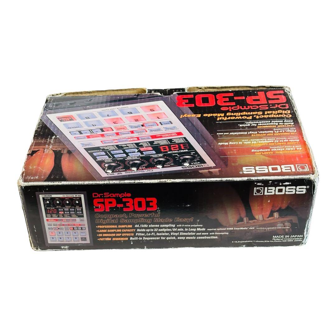 美品】Roland BOSS Dr.Sample SP-303 (動作確認済) - メルカリ