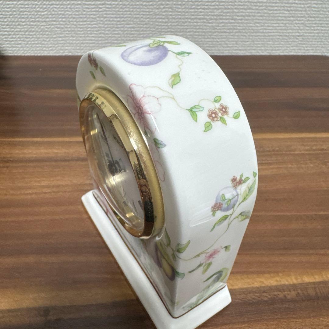 価格変更 WEDGWOOD ウェッジウッド スウィートプラム置き時計