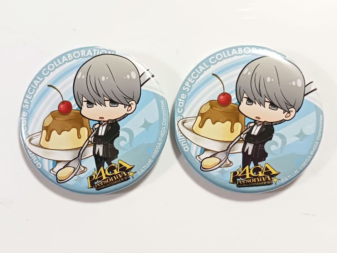 ペルソナ4 アニメイトカフェ コラボ 缶バッジ 鳴上悠 主人公 まとめ