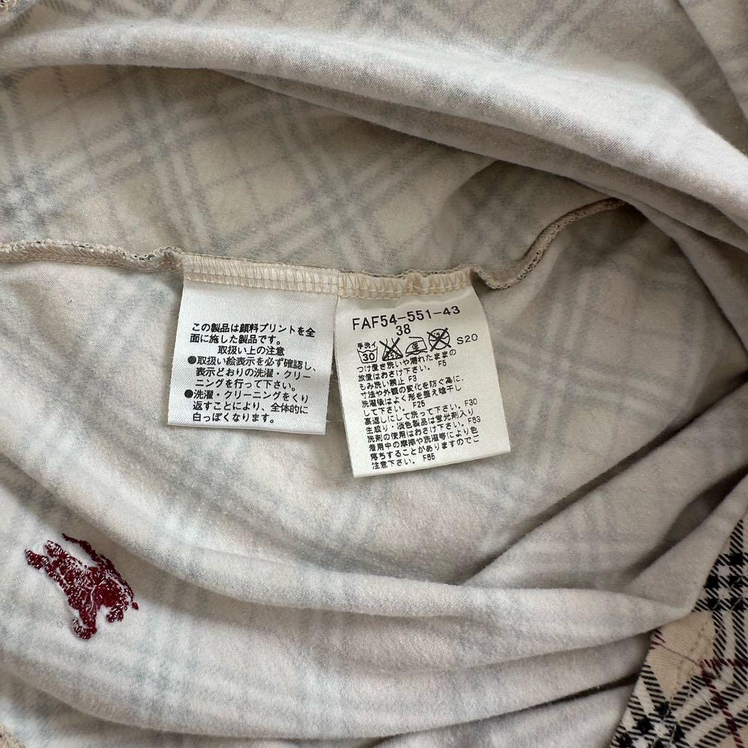 大人気 バーバリーブルーレーベル タンクトップ ノバチェック