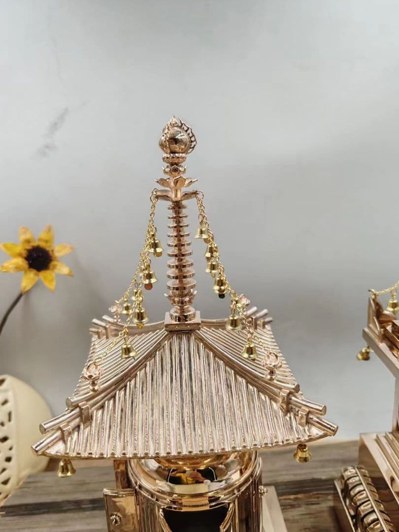 修縁堂】密教法具 真言宗 根本塔 ドアは開けられます 密教法