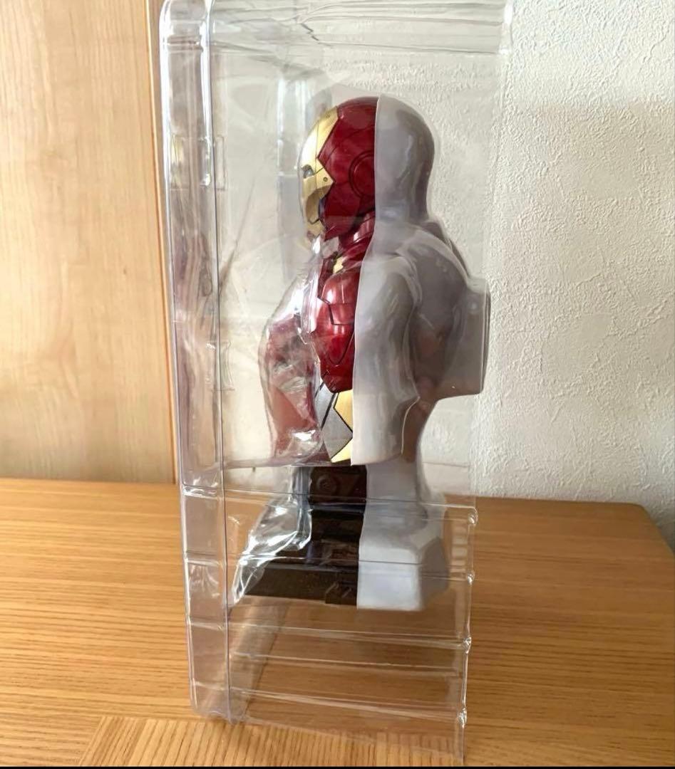 レア品 美品 ホットトイズ 1/4スケール バストアップ アイアンマン