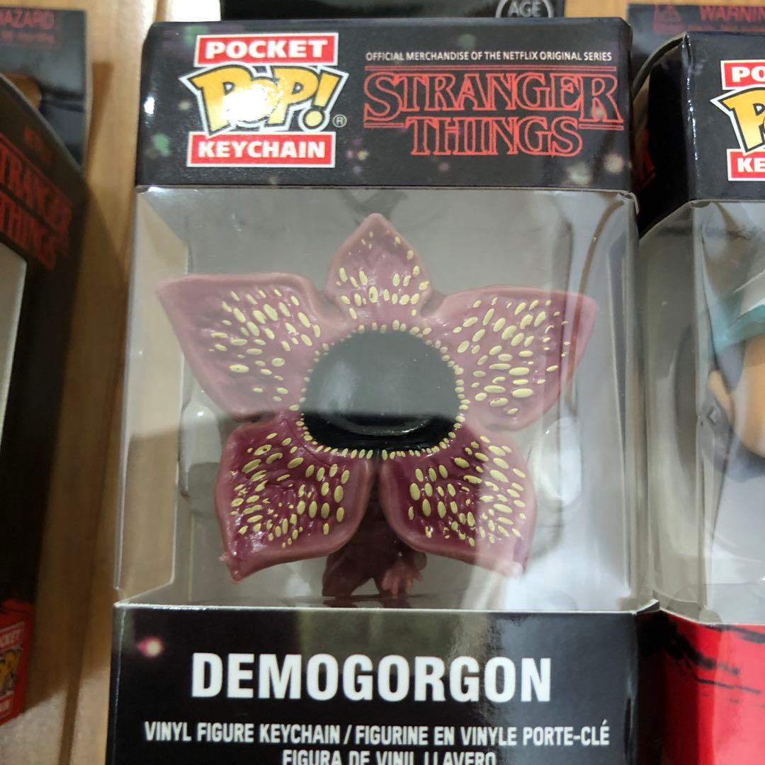 希少 ストレンジャーシングス FUNKO POP ダスティン キーチェーン