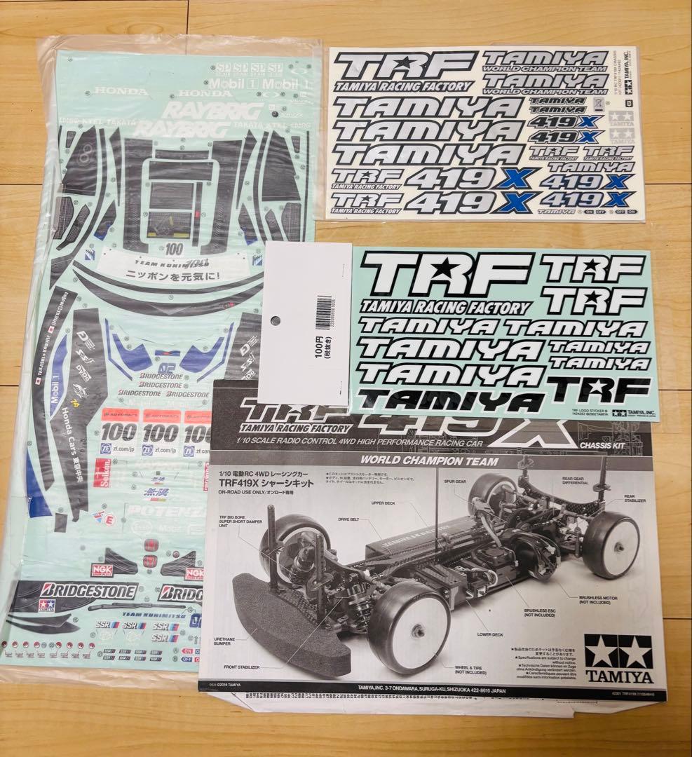 TRF 419X 10/1 TAMIYA バッテリーなし　タミヤ