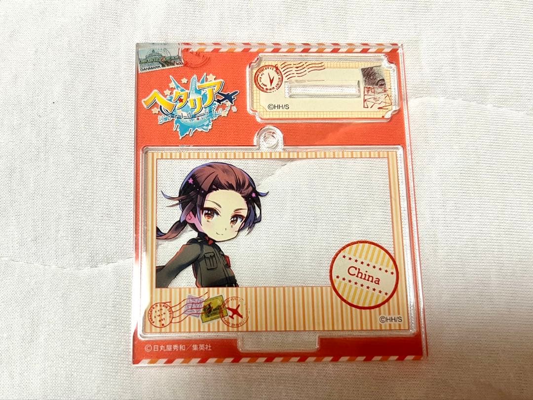 ひ*り様 ヘタリア アニメガ限定 チェキ風アクリルキーホルダー 中国