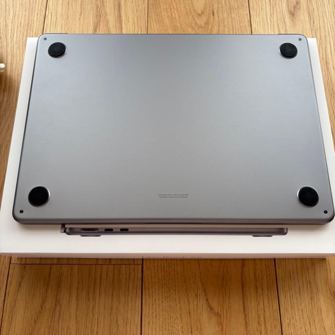 極美品】Apple MacBook Air スペースグレー 本体 - メルカリ