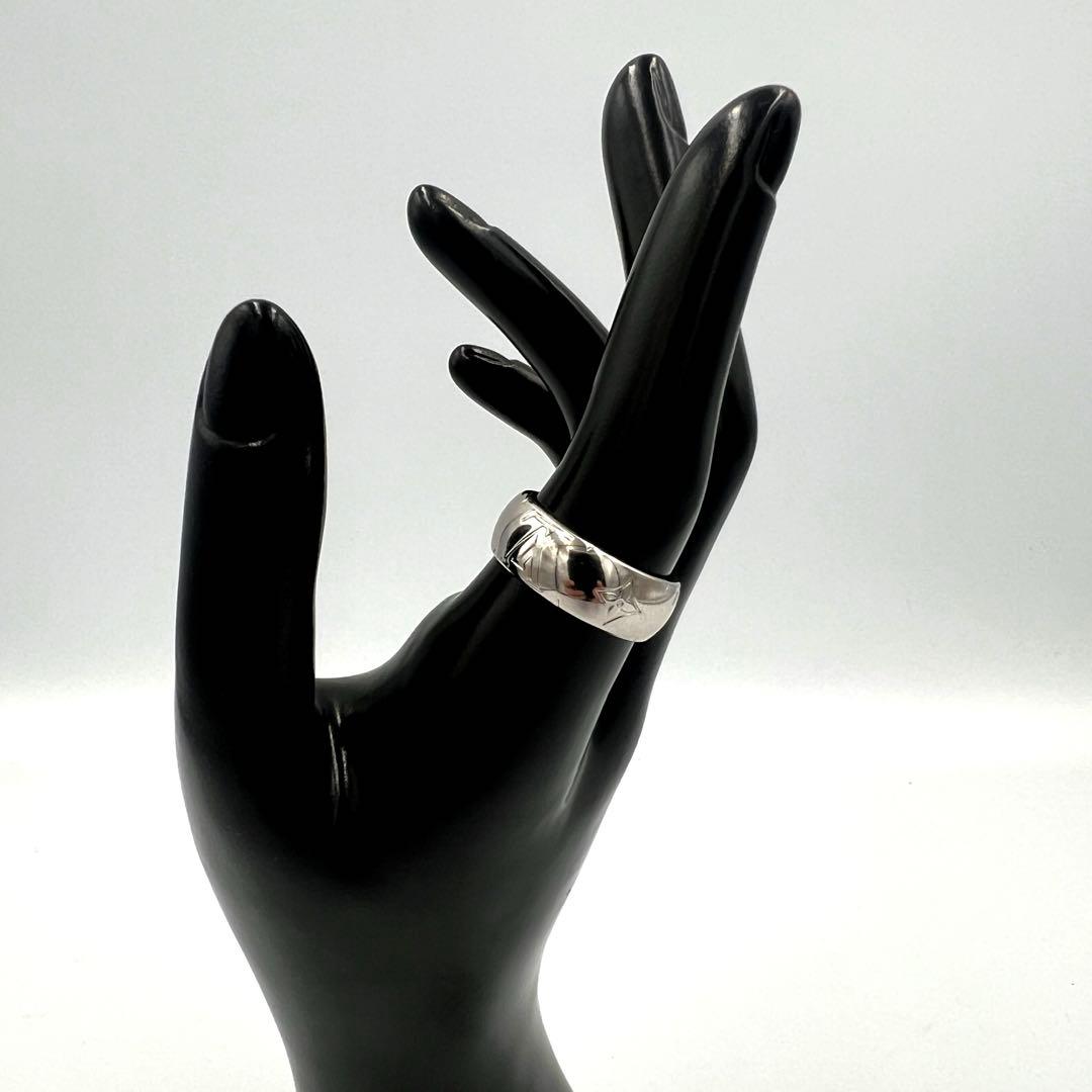 【美品】 louis vuittonルイヴィトン モノグラム リング 19号