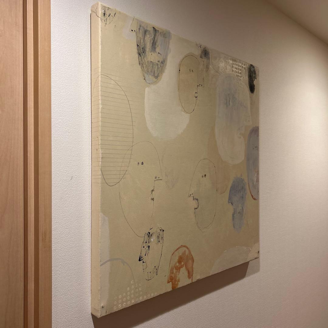 松田奈那子　絵画　アートパネル　北欧　ナチュラル　モダン　インテリア　15号