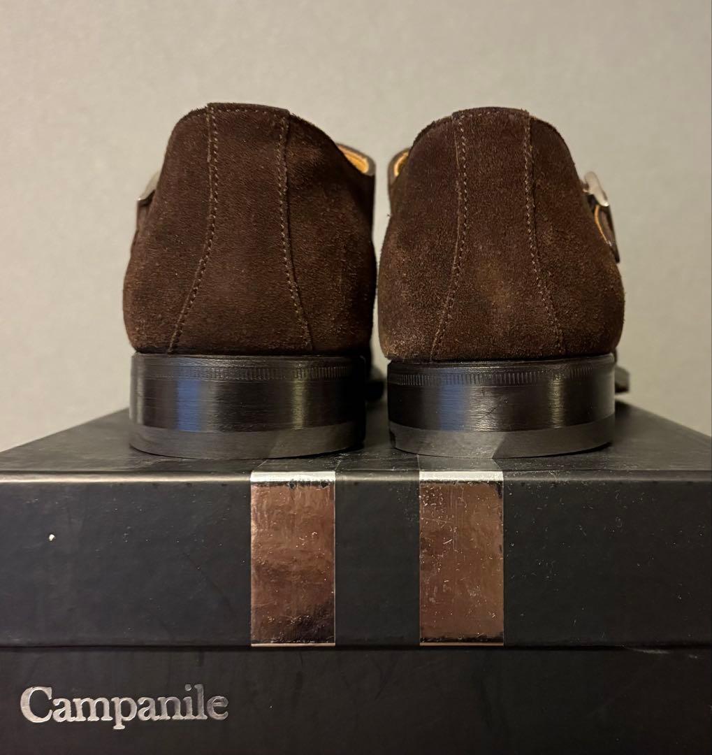 Campanile ダブルモンクストラップ 7レザーシューズ crockett