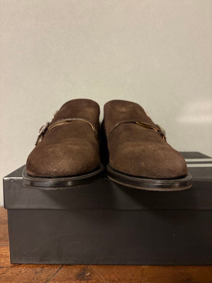 Campanile ダブルモンクストラップ 7レザーシューズ crockett