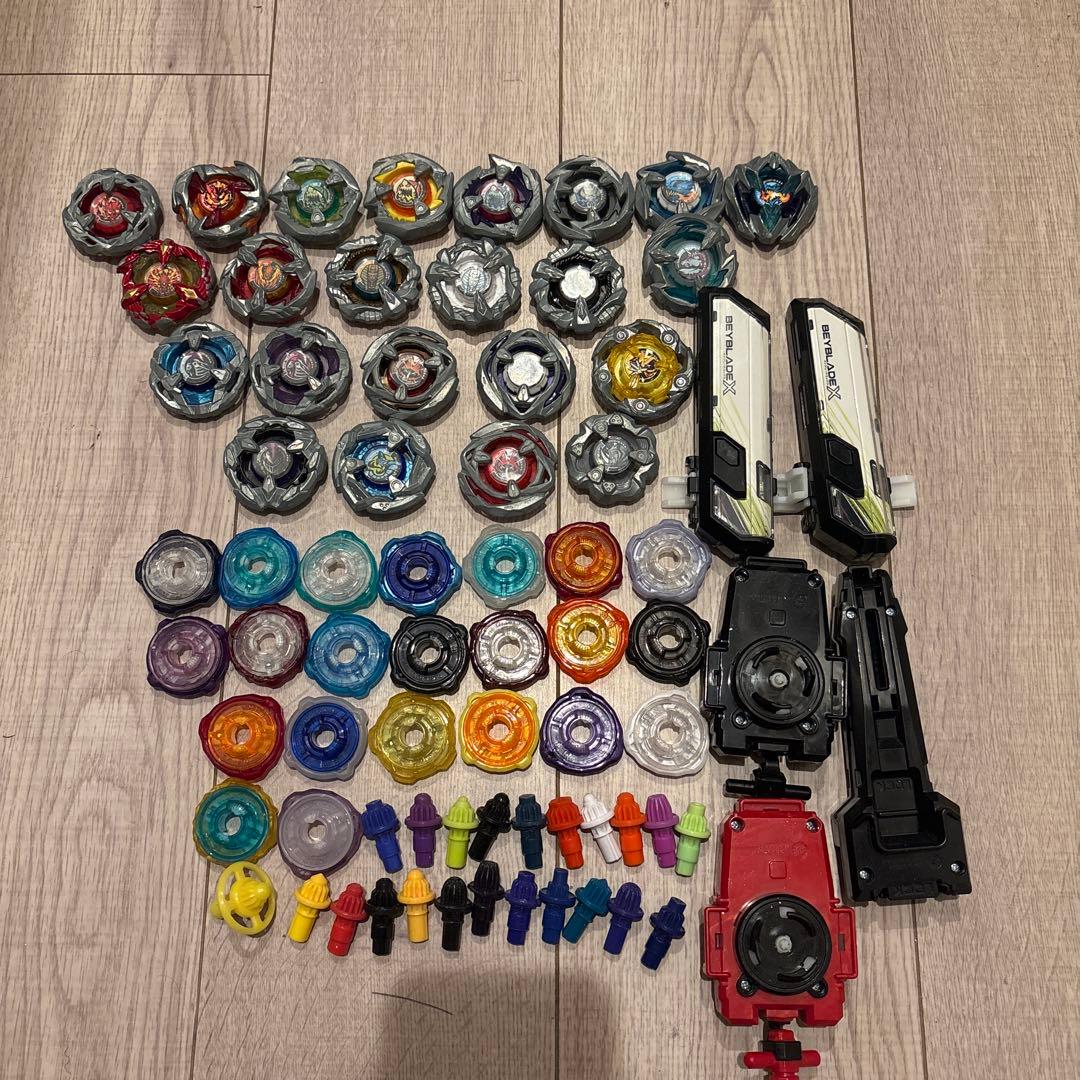 ベイブレードX 引退品まとめ売りセット 34個分